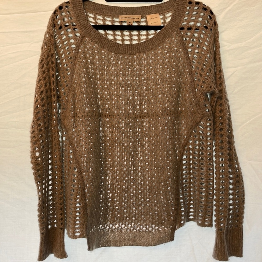 White & Warren Cashmere Sweater